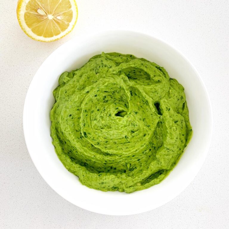 Avocado Spinach Capellini