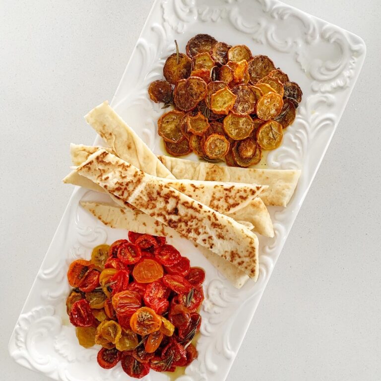 Roasted Tomatoes & Zucchini